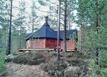 Viking-Extra Large BBQ Hut with extension Pic 4