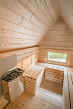 Viking-Extra Large BBQ Hut with sauna Pic 5