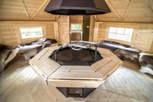 Viking-Extra Large BBQ Hut with sauna Pic 6