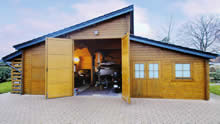 Bertsch Holzbau-Garage Molto Grande 10590 DPD Pic 4