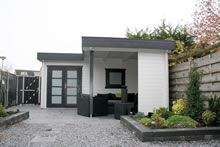 Bertsch Holzbau-Portland8 Cabin 500x250 with veranda Pic 2