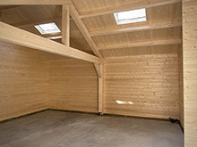 Bertsch Holzbau-Garage 600x600 with Carport 600x600 Pic 7