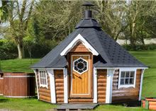 Viking-SPECIAL PRICE Medium Sloping Wall BBQ Hut Pic 5