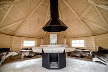 Viking-Extra Large BBQ Hut with sauna Pic 2