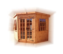 FPL8038 - Corner Summerhouse Georgian