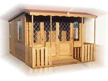 FPL8076 - Dual Pent Summerhouse