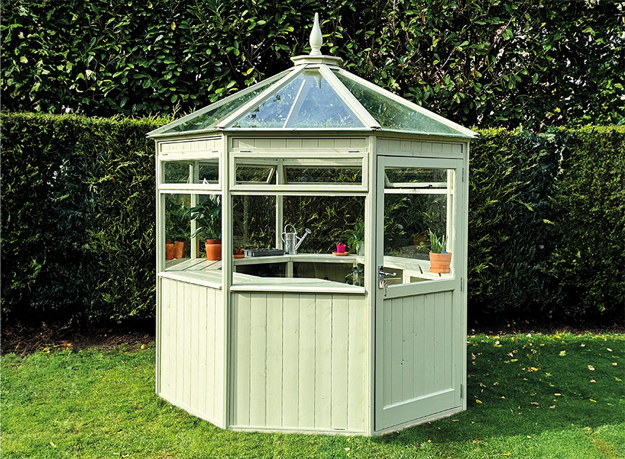 FPL8210 - Thetford Octagonal Timber Greenhouse