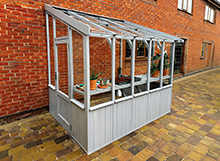 TGB-Hatfield Lean To Timber Greenhouse Pic 1