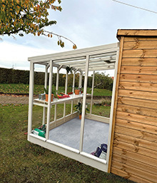 TGB-Gisburn Combi Timber Greenhouse Pic 2