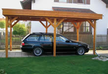 Bertsch Holzbau-Carport Linea 3060F Pic 2