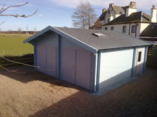 Bertsch Holzbau-Garage Inverness 6060S Pic 1