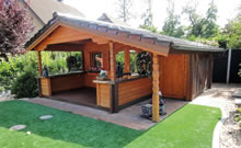 FPL9508 - Blackwood Cabin 400x300 with ext and veranda