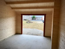 Bertsch Holzbau-Garage 600x400 with Carport 600x630 Pic 6